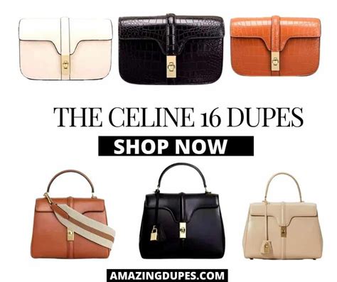 celine cloth phantom dupes|celine 16 bag dupes.